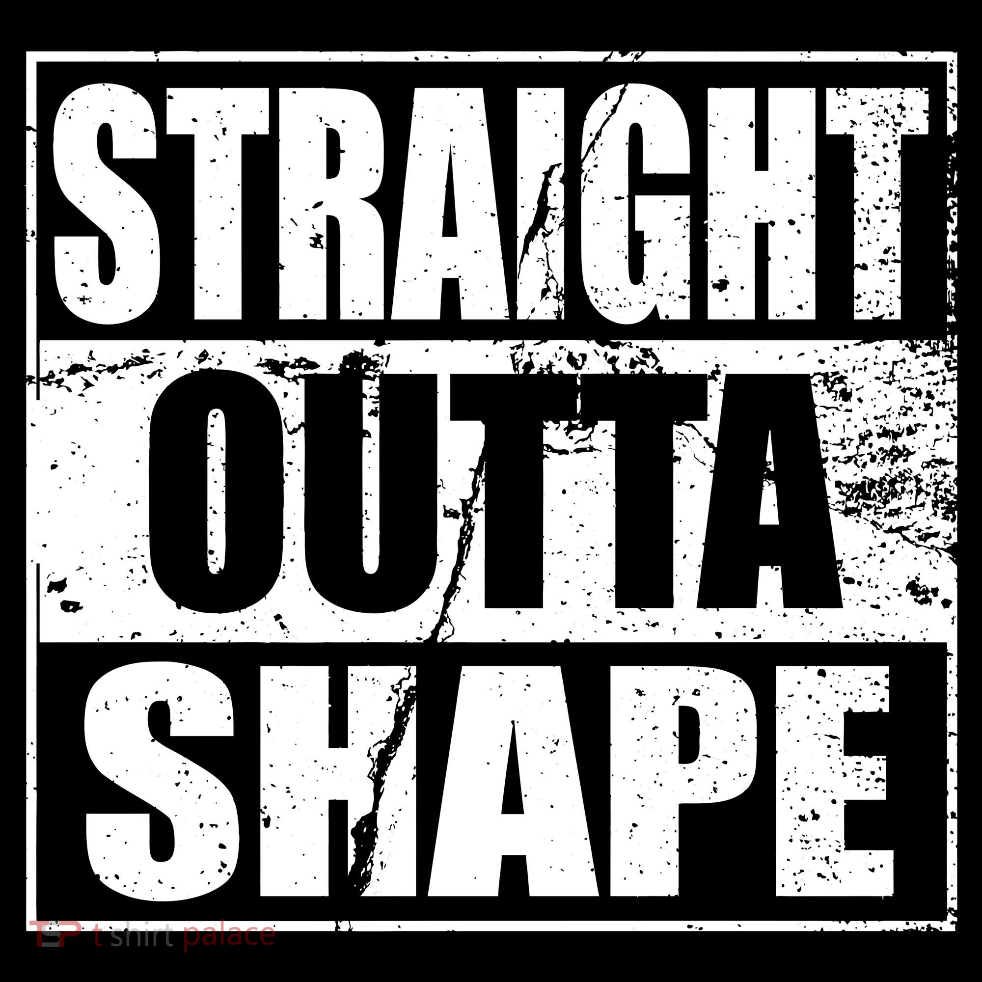 Straight Outta Shape Polo