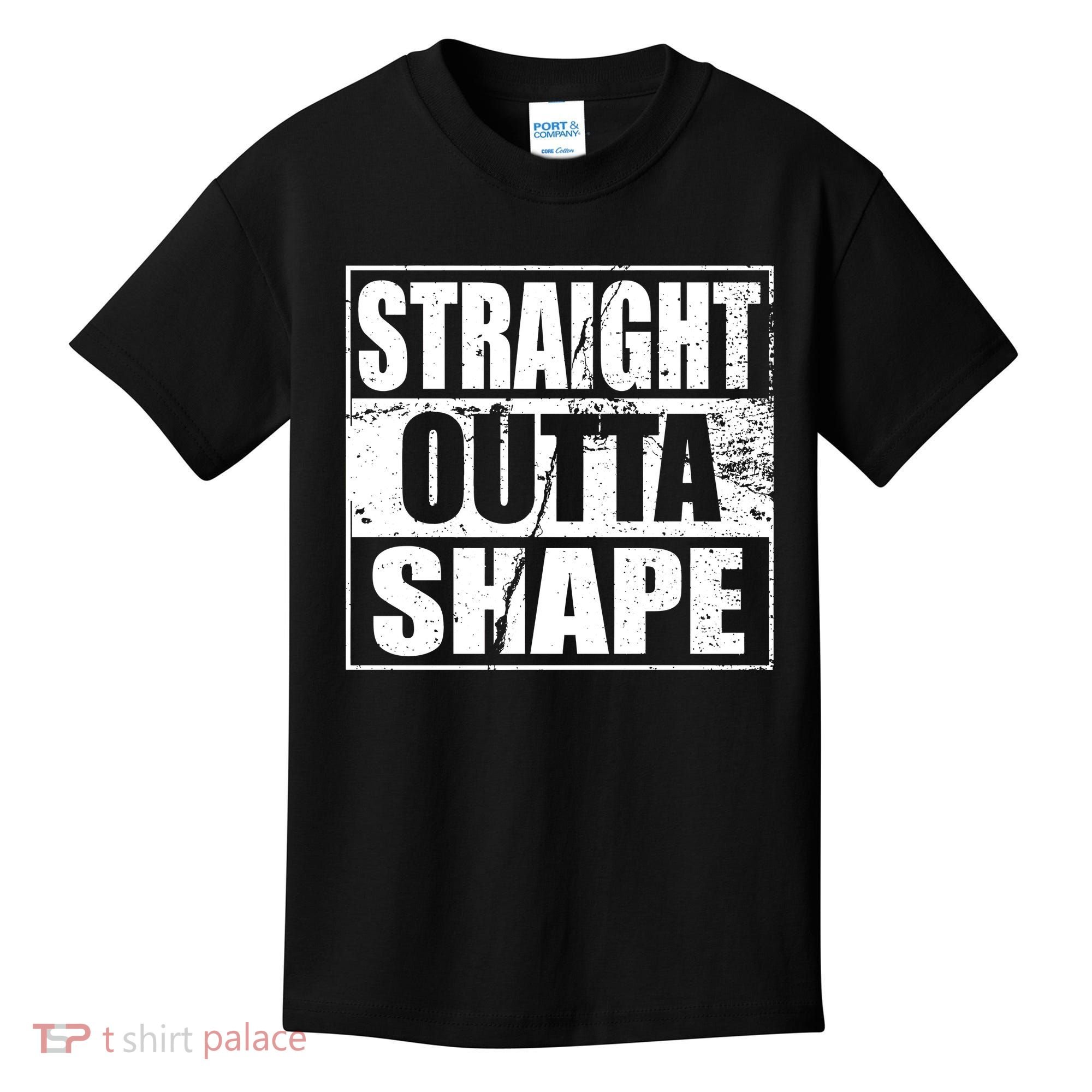Straight Outta Shape Kids T-Shirt