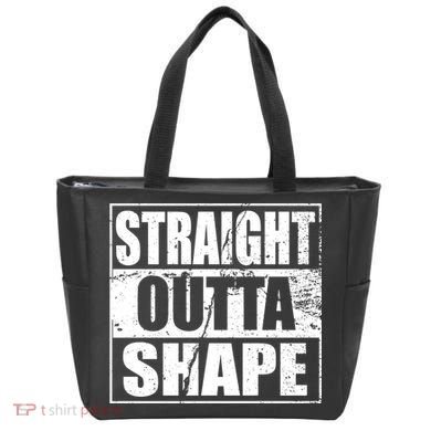 Straight Outta Shape Tote Bag