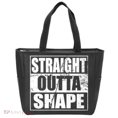 Straight Outta Shape Tote Bag