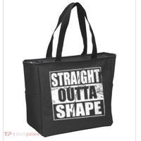 Straight Outta Shape Tote Bag thumb 2