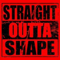 Straight Outta Shape Santa Hat thumb 1