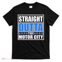 Straight Outta The Motor City Detroit, Michigan T-Shirt thumb 0
