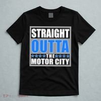 Straight Outta The Motor City Detroit, Michigan T-Shirt thumb 5