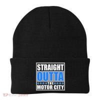 Straight Outta The Motor City Detroit, Michigan Beanie thumb 0