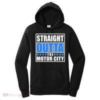 Straight Outta The Motor City Detroit, Michigan Women's Hoodie thumb 0