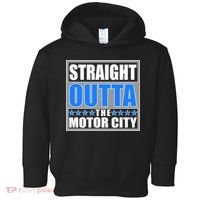 Straight Outta The Motor City Detroit, Michigan Toddler Hoodie thumb 0