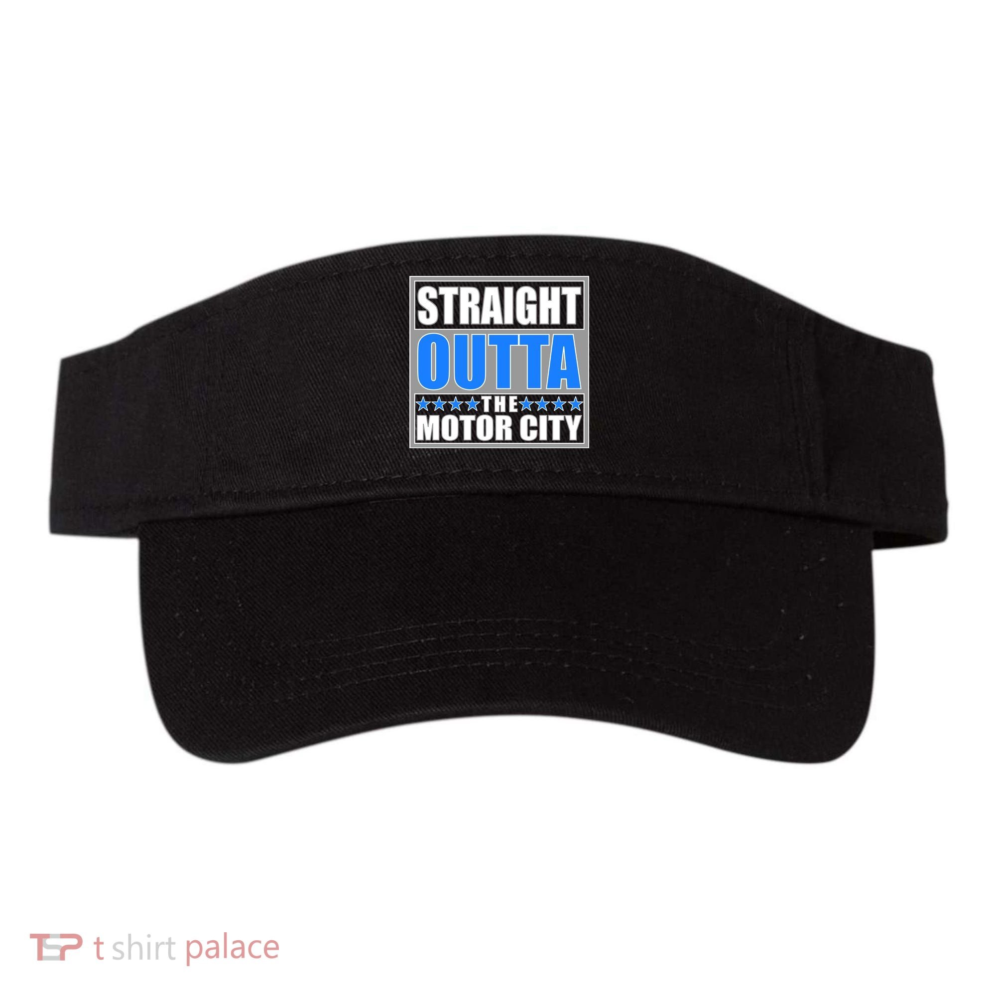 Straight Outta The Motor City Detroit, Michigan Visor