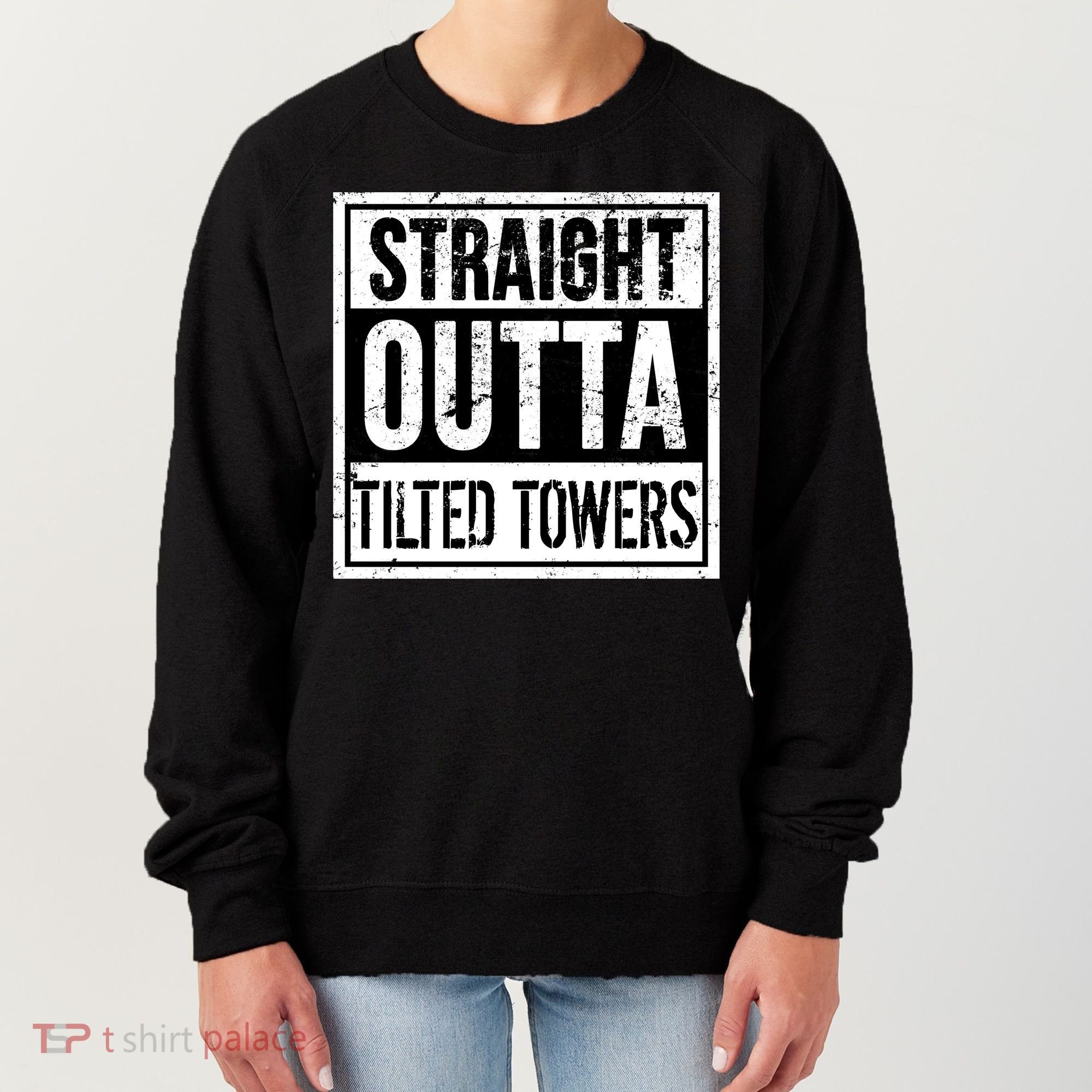 Straight Outta Tilted Towers Women's Sweatshirt