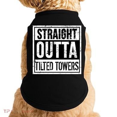 Straight Outta Tilted Towers Doggie Tank