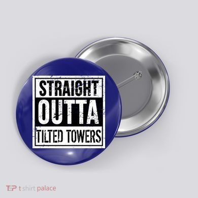 Straight Outta Tilted Towers Button