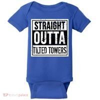 Straight Outta Tilted Towers Baby Bodysuit thumb 0