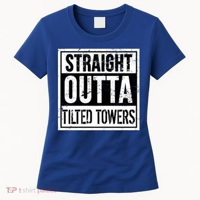 Straight Outta Tilted Towers Women's T-Shirt