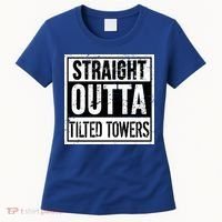 Straight Outta Tilted Towers Women's T-Shirt thumb 0