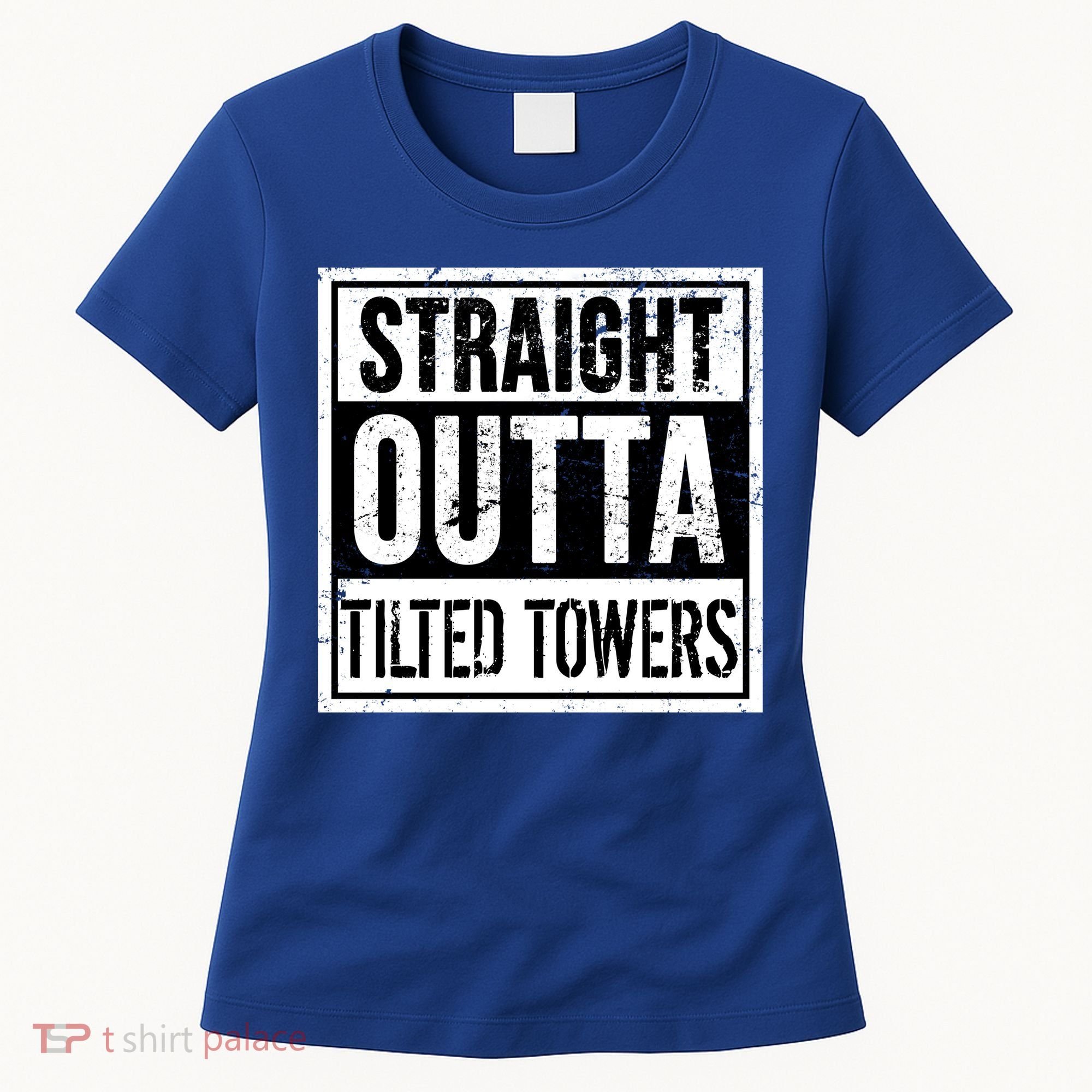 Straight Outta Tilted Towers Women's T-Shirt