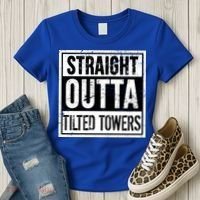 Straight Outta Tilted Towers Women's T-Shirt thumb 3