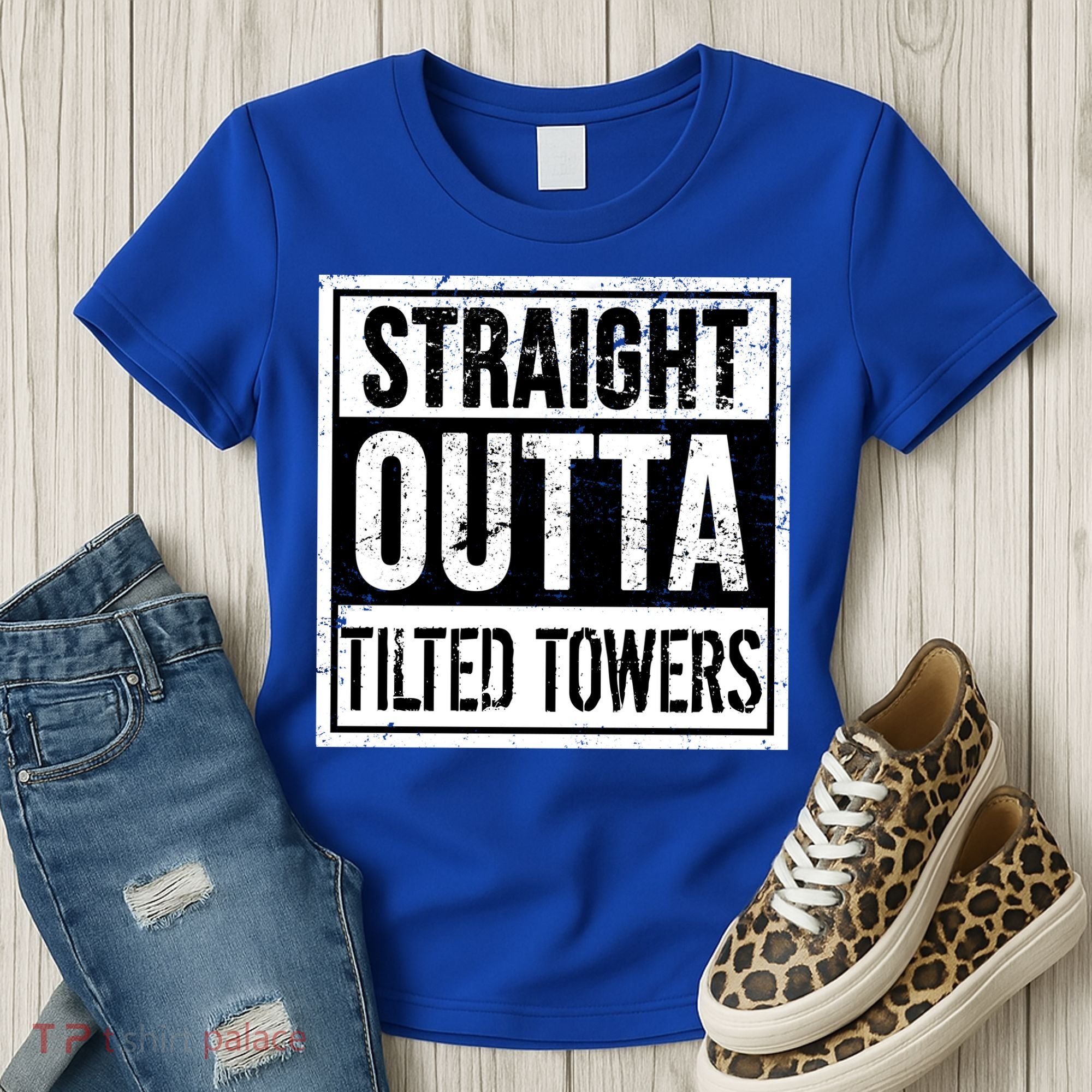 Straight Outta Tilted Towers Women's T-Shirt