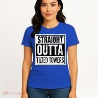 Straight Outta Tilted Towers Women's T-Shirt thumb 4