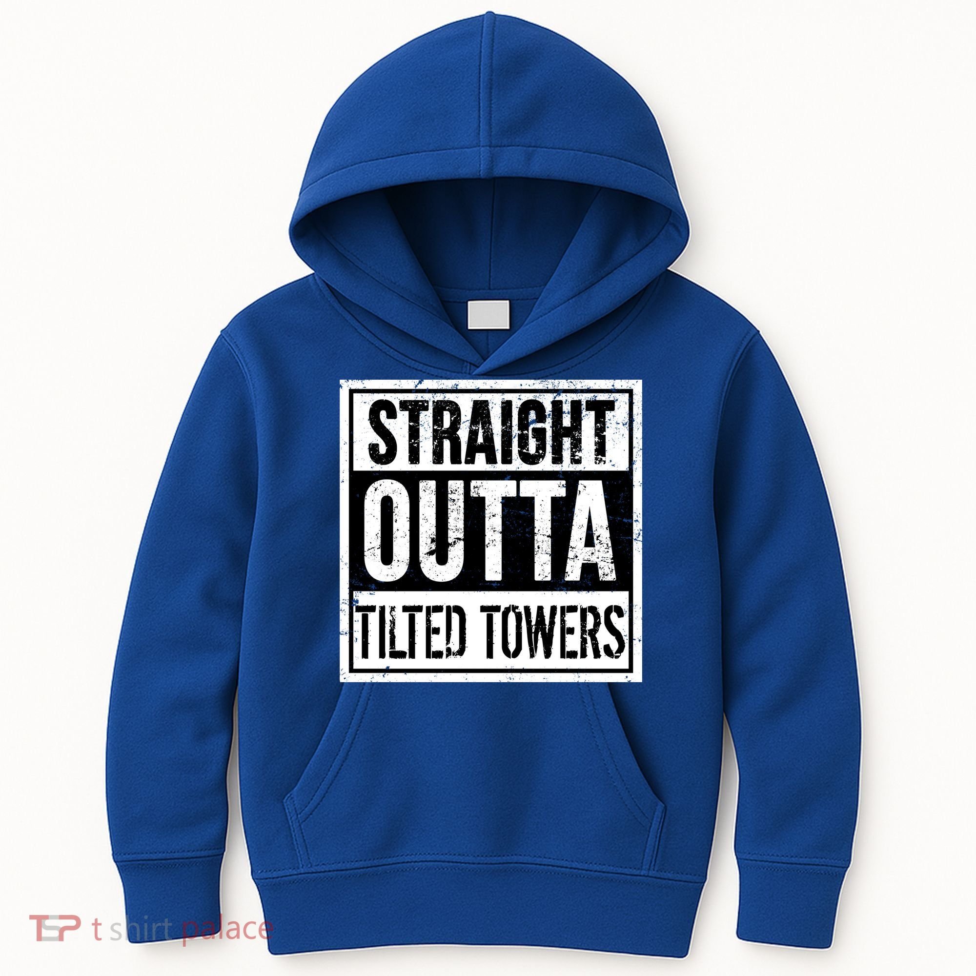 Straight Outta Tilted Towers Kids Hoodie