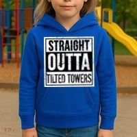 Straight Outta Tilted Towers Kids Hoodie thumb 3