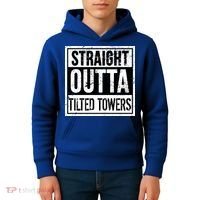 Straight Outta Tilted Towers Kids Hoodie thumb 4