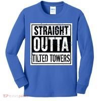 Straight Outta Tilted Towers Kids Long Sleeve Shirt thumb 0