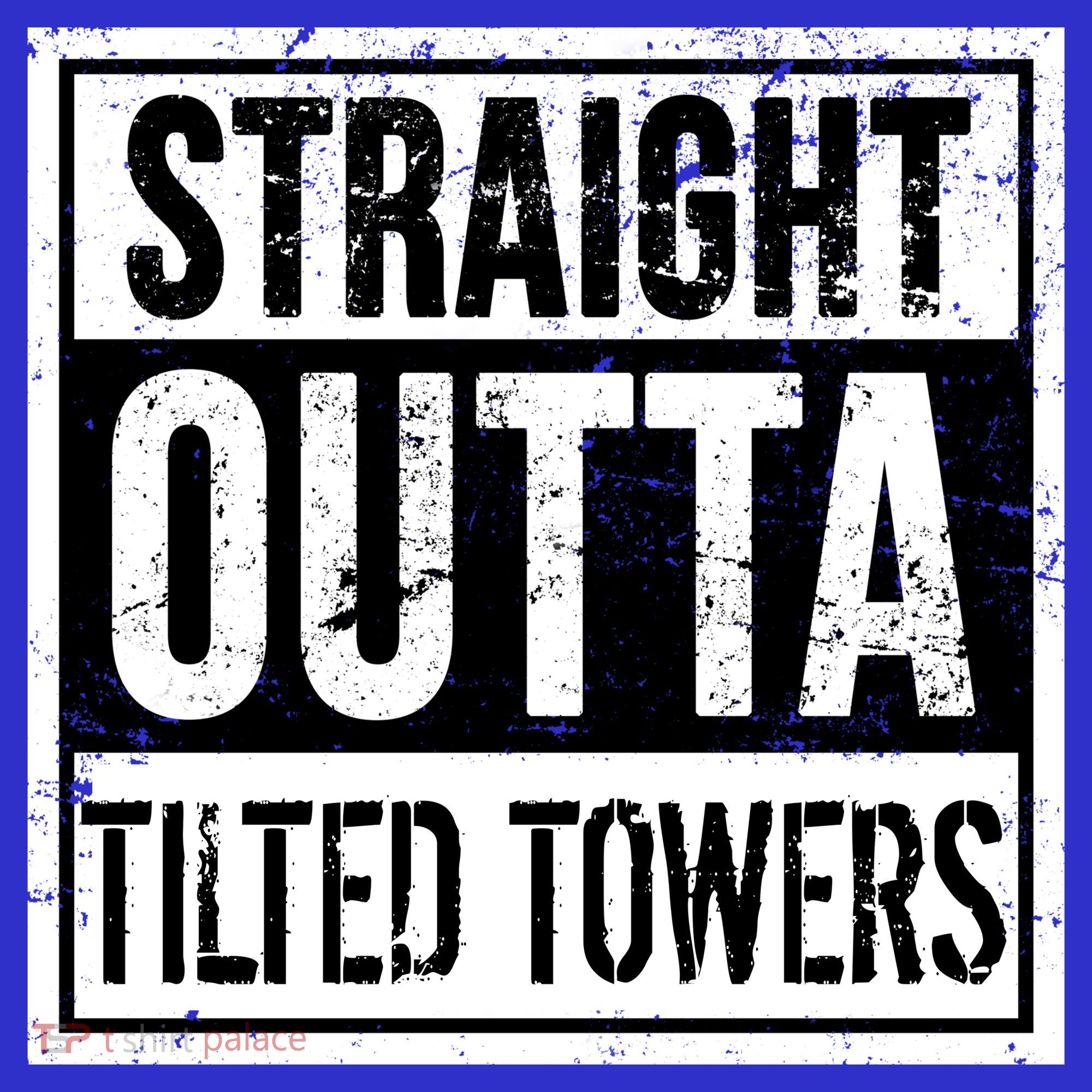 Straight Outta Tilted Towers Kids Long Sleeve Shirt