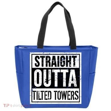 Straight Outta Tilted Towers Tote Bag