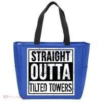 Straight Outta Tilted Towers Tote Bag thumb 0