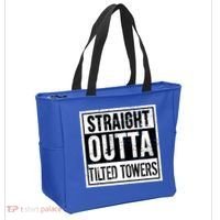 Straight Outta Tilted Towers Tote Bag thumb 2