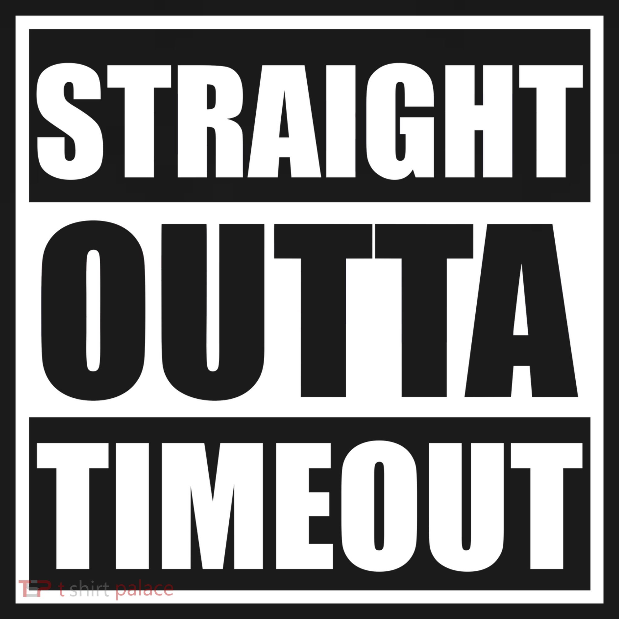 Straight Outta Timeout Apron