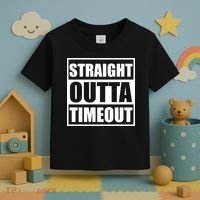 Straight Outta Timeout Toddler T-Shirt thumb 3