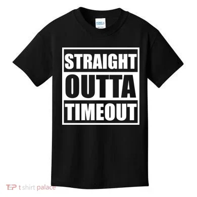 Straight Outta Timeout Kids T-Shirt