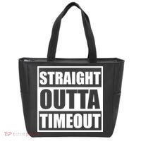 Straight Outta Timeout Tote Bag thumb 0