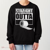 Straight Outta Toilet Paper Women's Sweatshirt thumb 0
