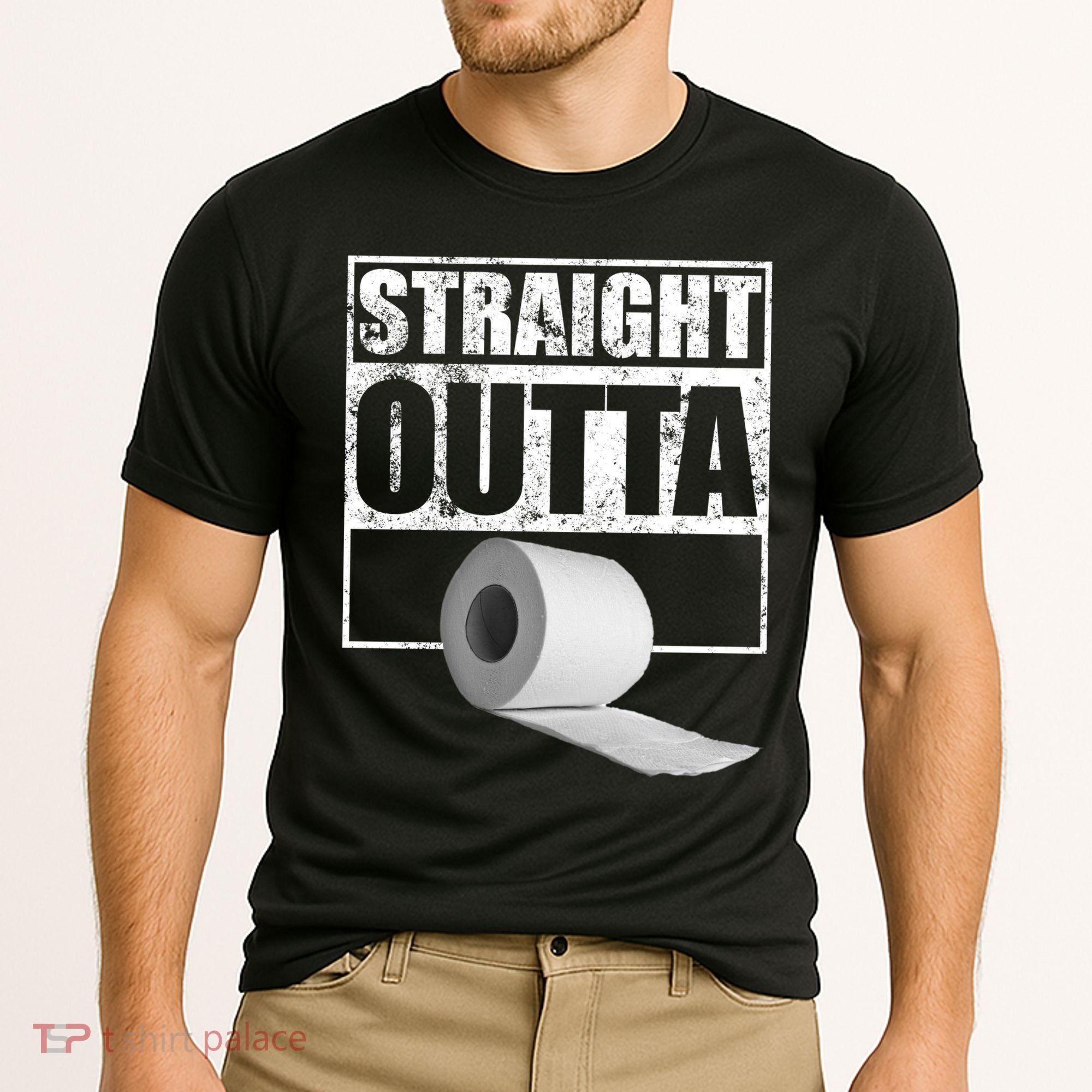 Straight Outta Toilet Paper Cooling Performance Crew T-Shirt