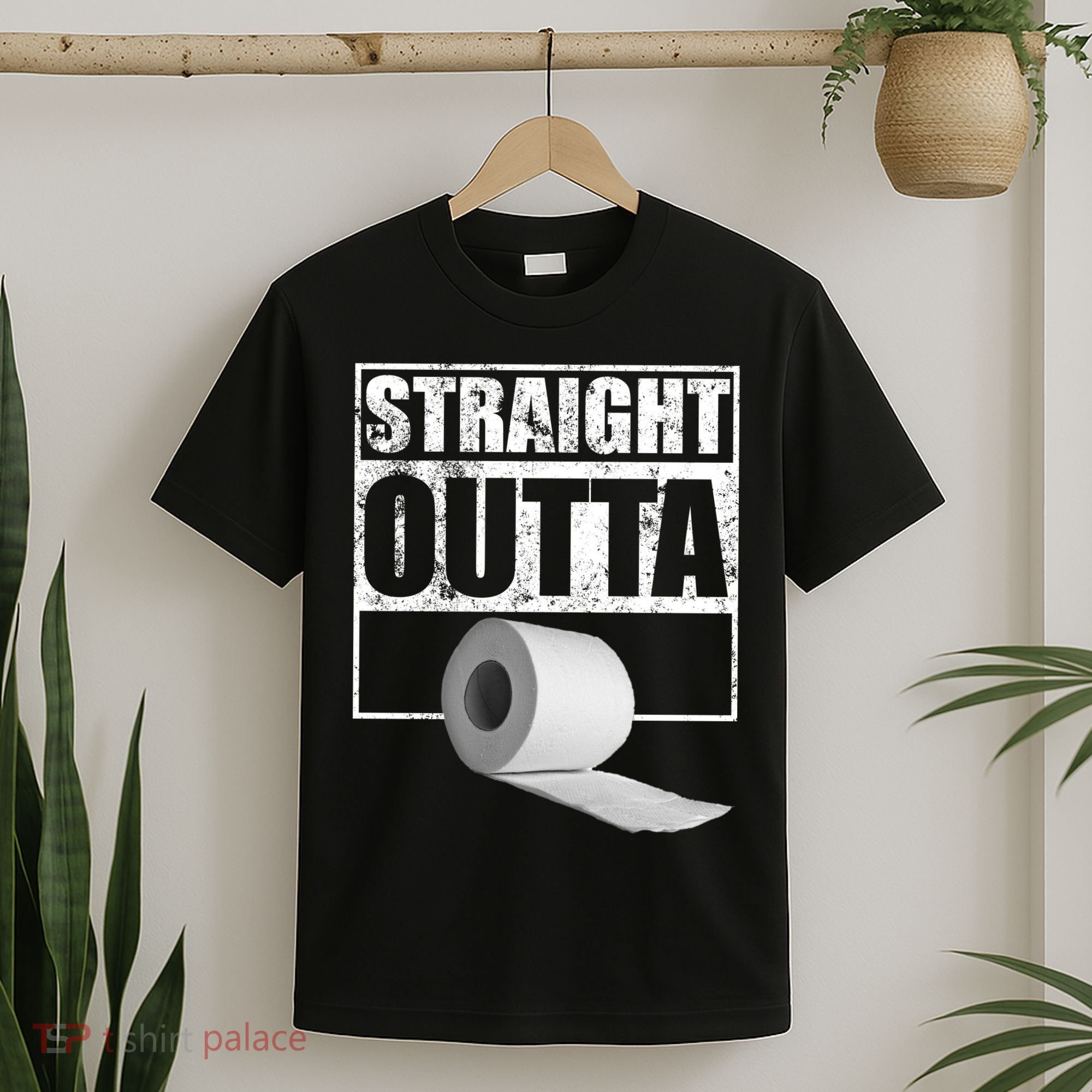 Straight Outta Toilet Paper T-Shirt