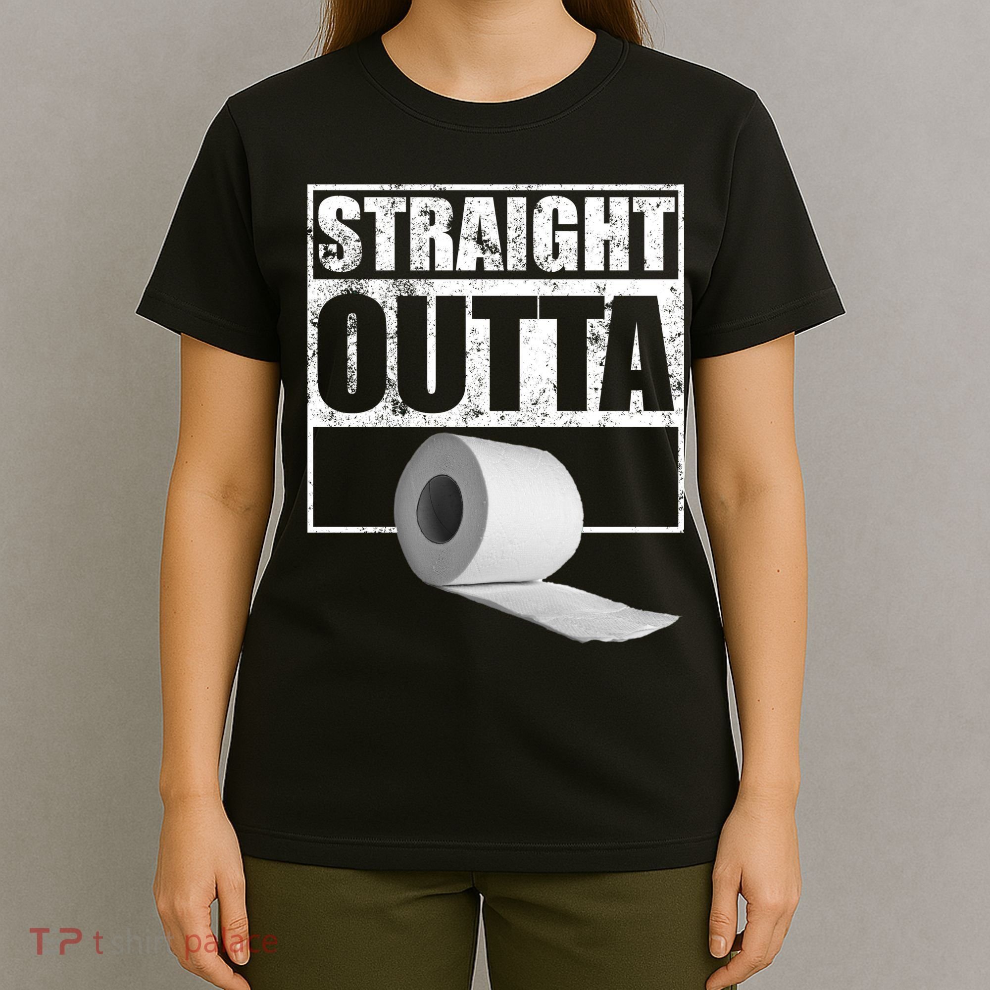 Straight Outta Toilet Paper T-Shirt