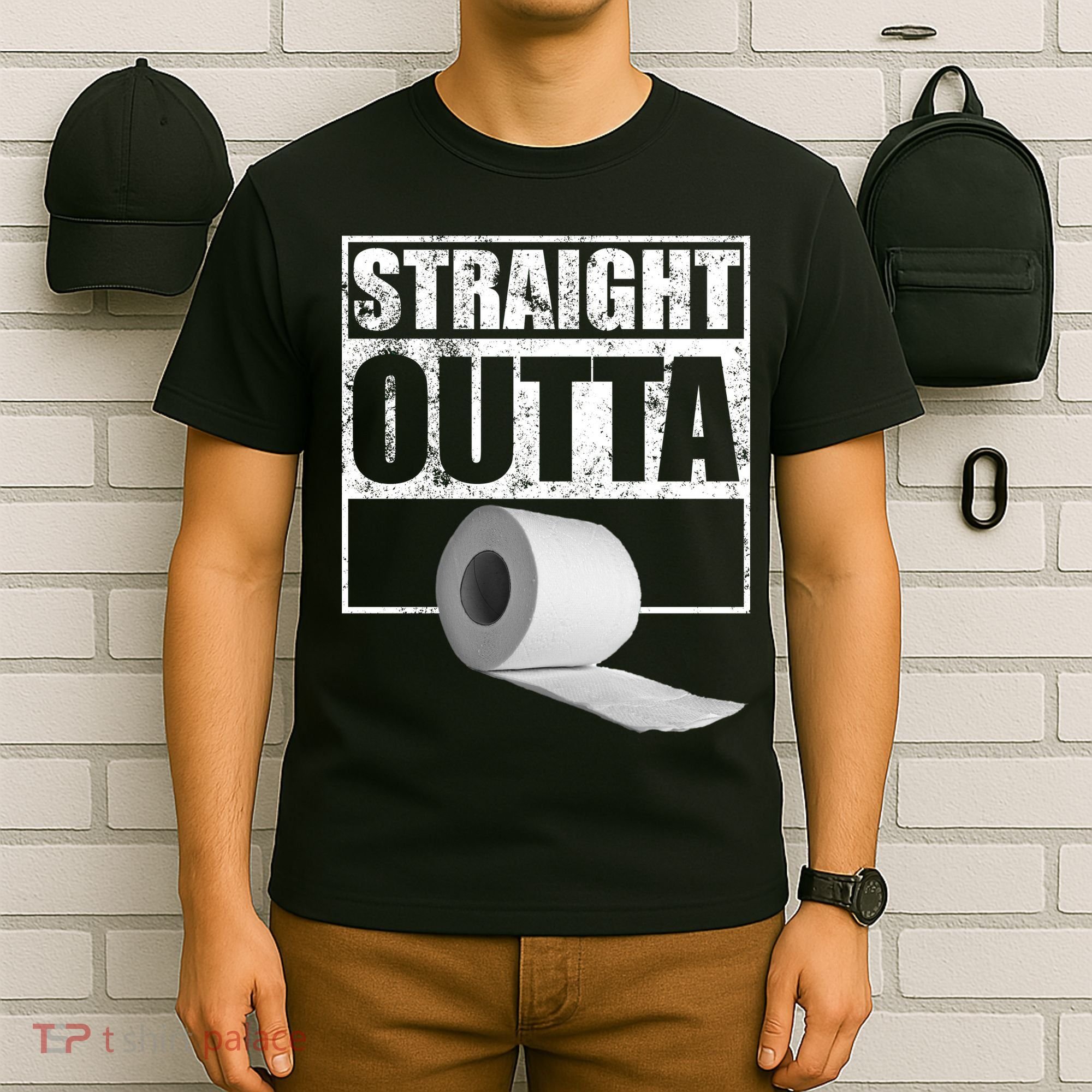 Straight Outta Toilet Paper T-Shirt
