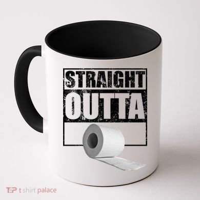 Straight Outta Toilet Paper Coffee Mug