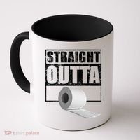 Straight Outta Toilet Paper Coffee Mug thumb 0
