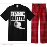Straight Outta Toilet Paper Pajama Set thumb 0