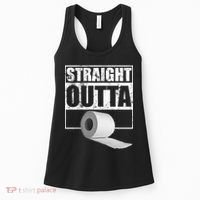 Straight Outta Toilet Paper Women's Tank Top thumb 0