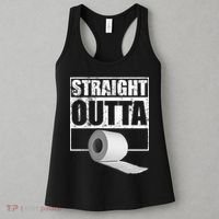 Straight Outta Toilet Paper Women's Tank Top thumb 3