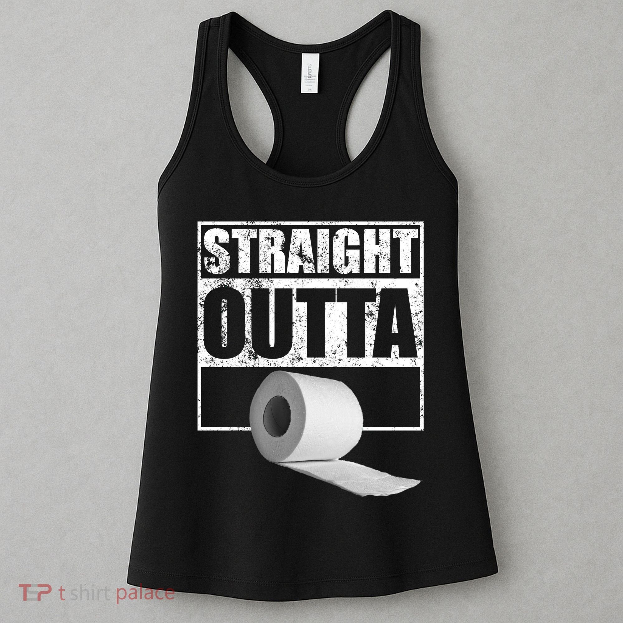 Straight Outta Toilet Paper Women's Tank Top