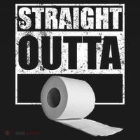 Straight Outta Toilet Paper Baby Bodysuit thumb 2