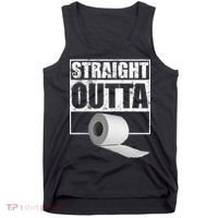 Straight Outta Toilet Paper Tank Top thumb 0