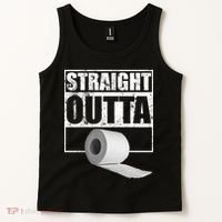 Straight Outta Toilet Paper Tank Top thumb 2