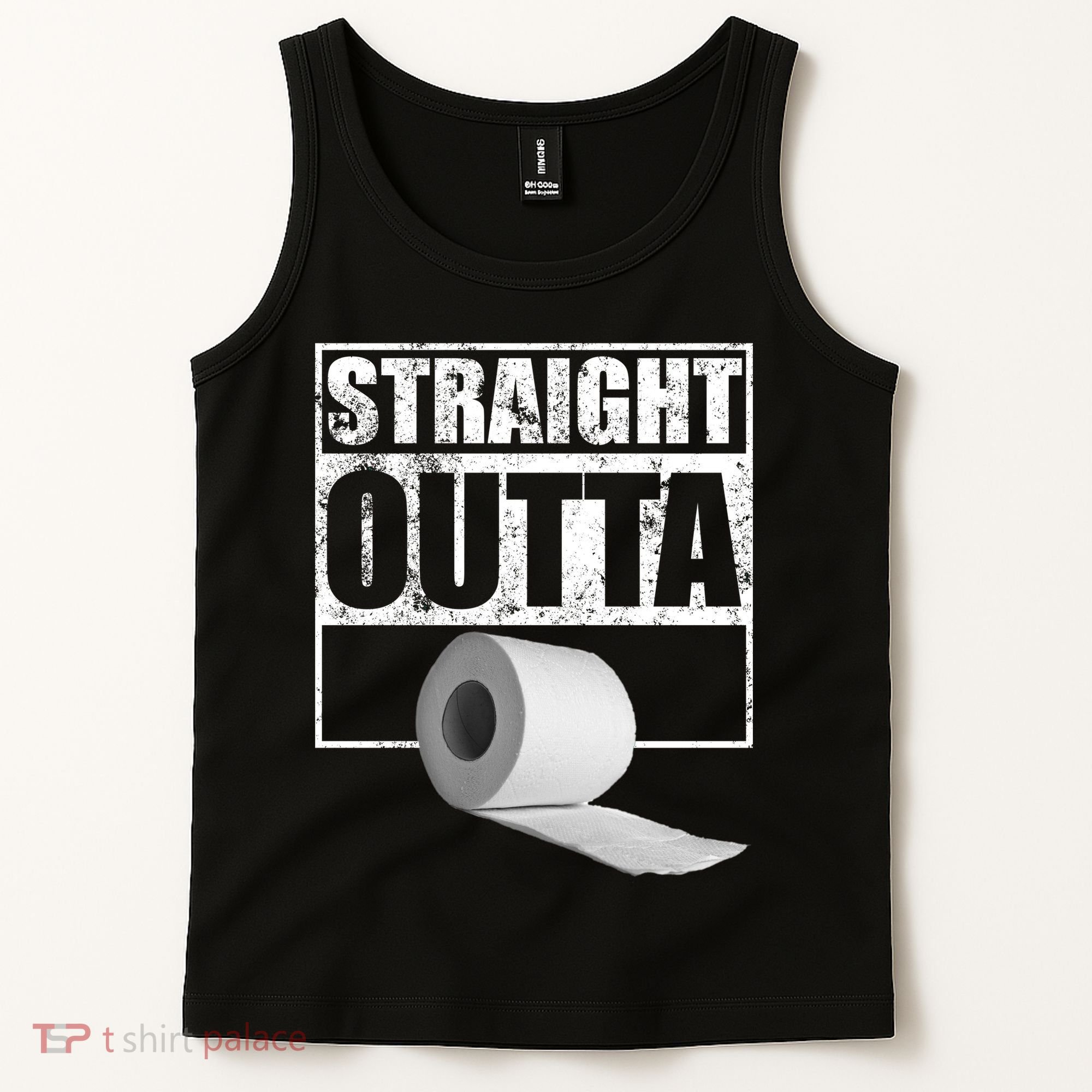 Straight Outta Toilet Paper Tank Top