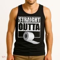Straight Outta Toilet Paper Tank Top thumb 3